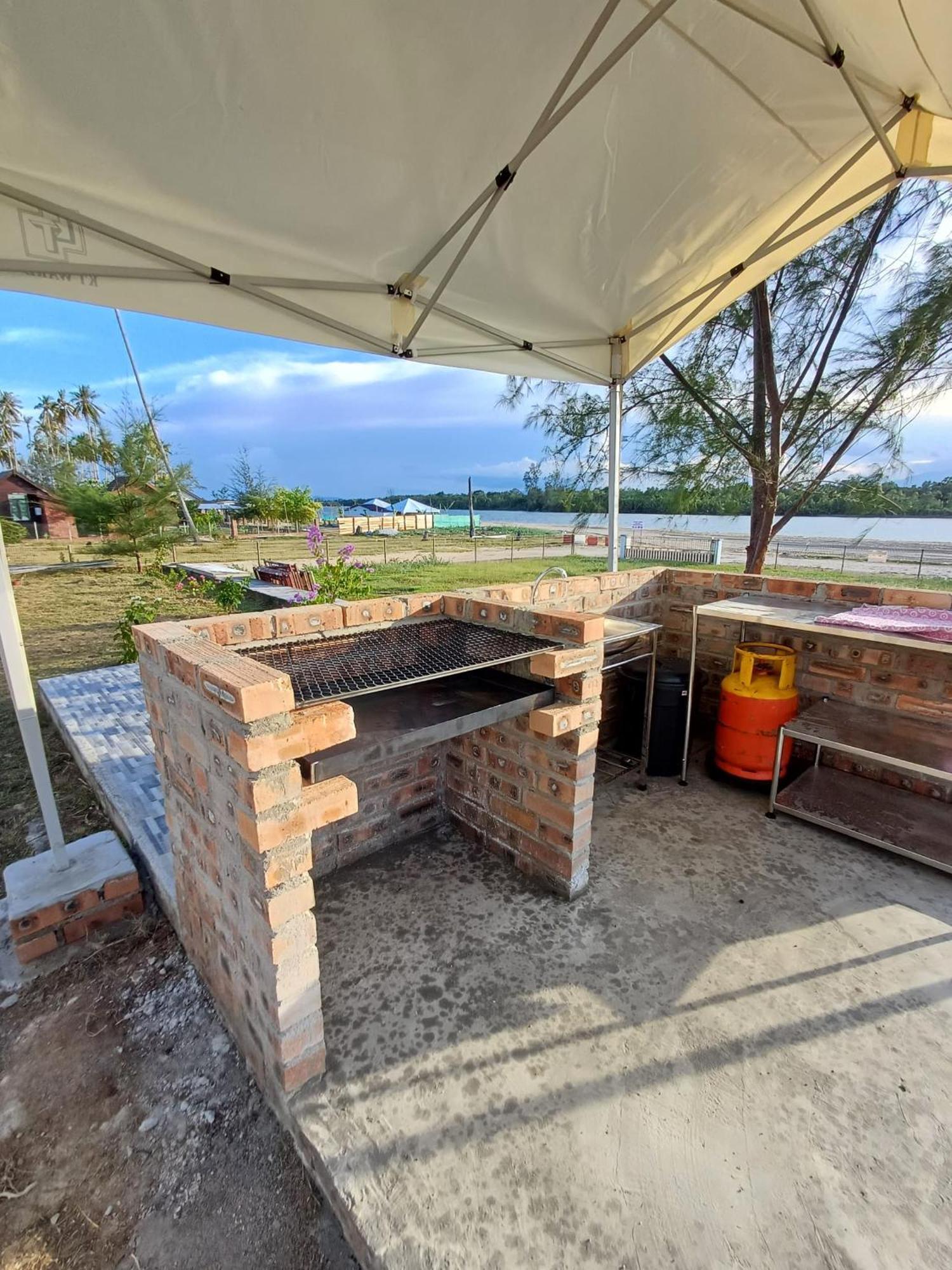 Mengkuang Villa Kampung Penarik Exterior foto